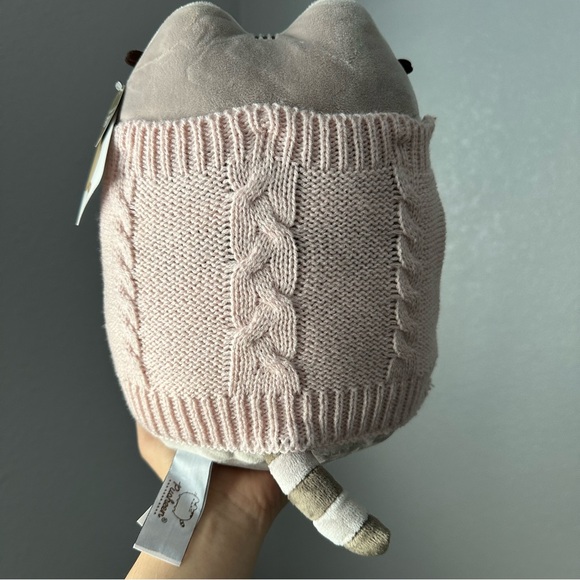 Pusheen With Pink Sweater Plush 9” - Picture 3 of 5